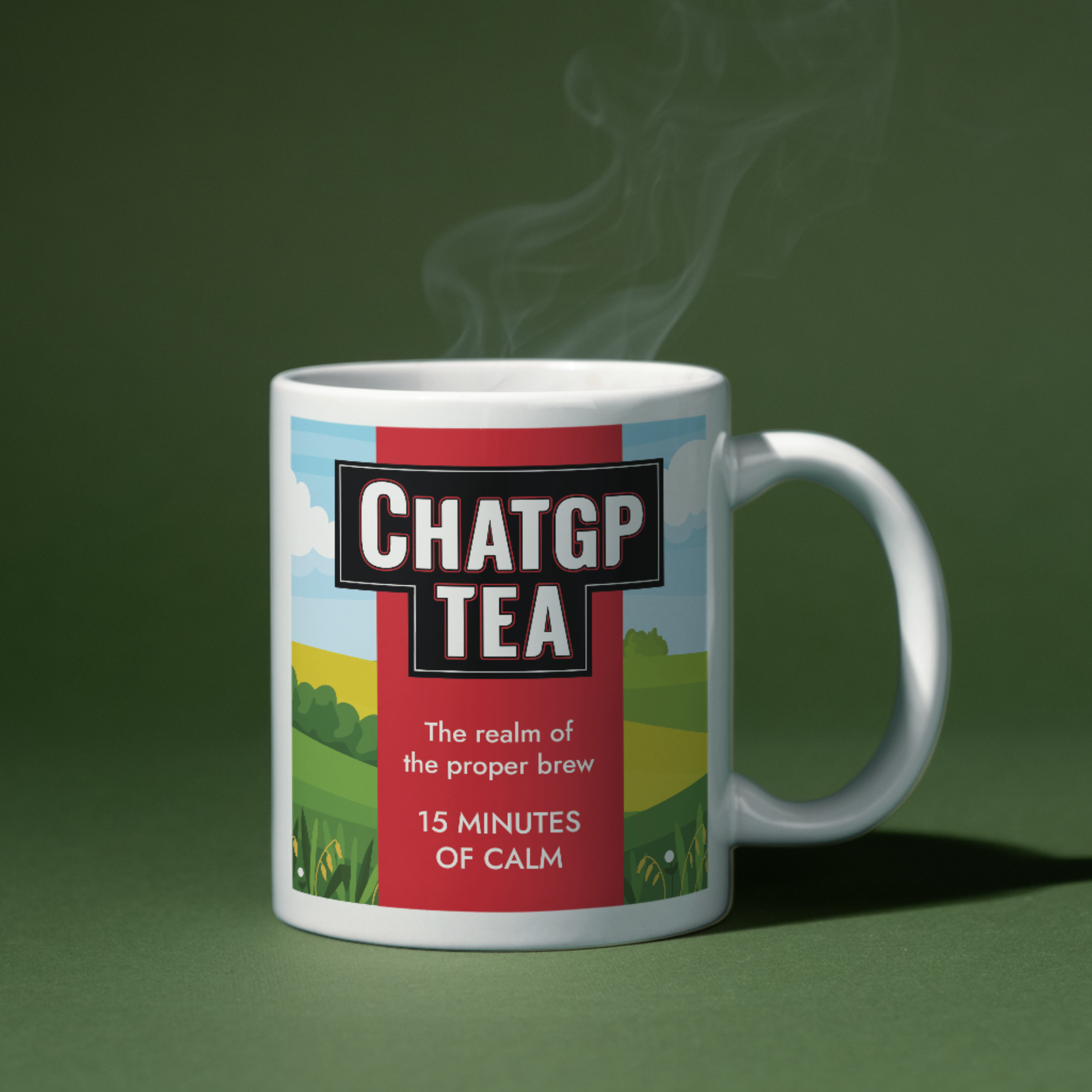 Chat GPTea Novelty Ceramic Mug