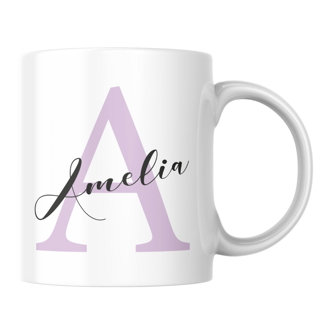 Personalised Initial Name Mug