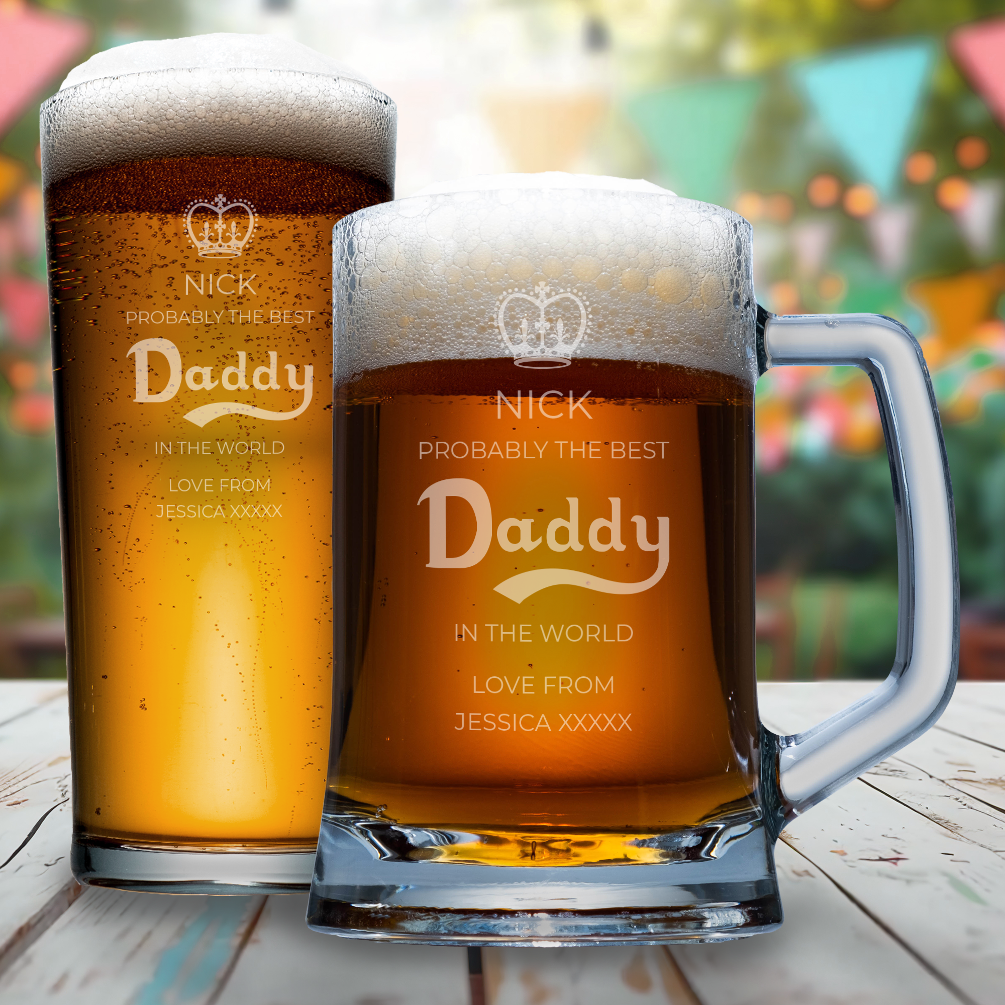 Probably Best Daddy World Glass