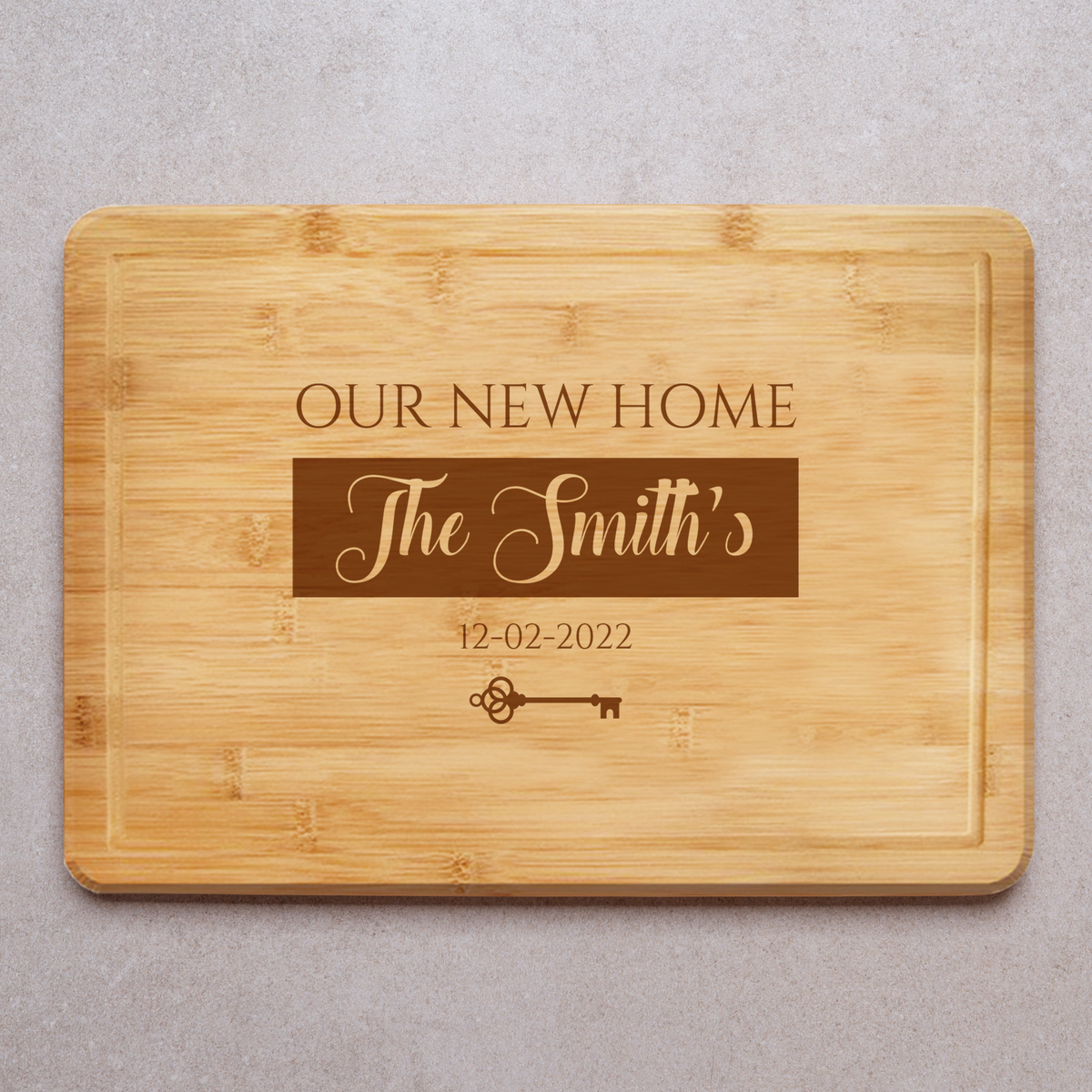 New Home Engraved Board