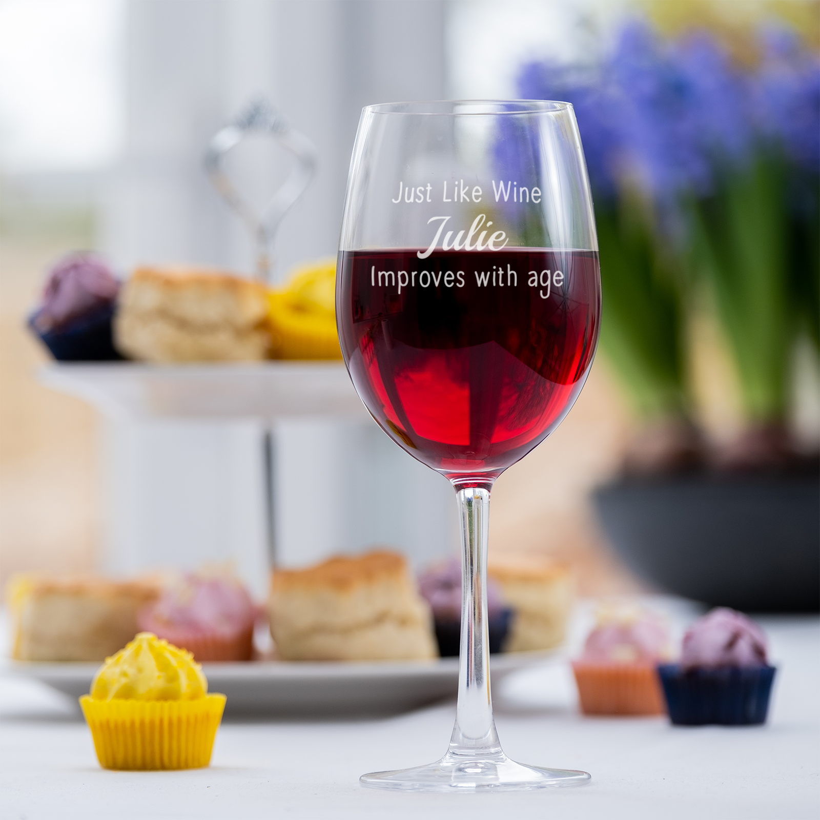 Improves Age Just Like Engraved Glass