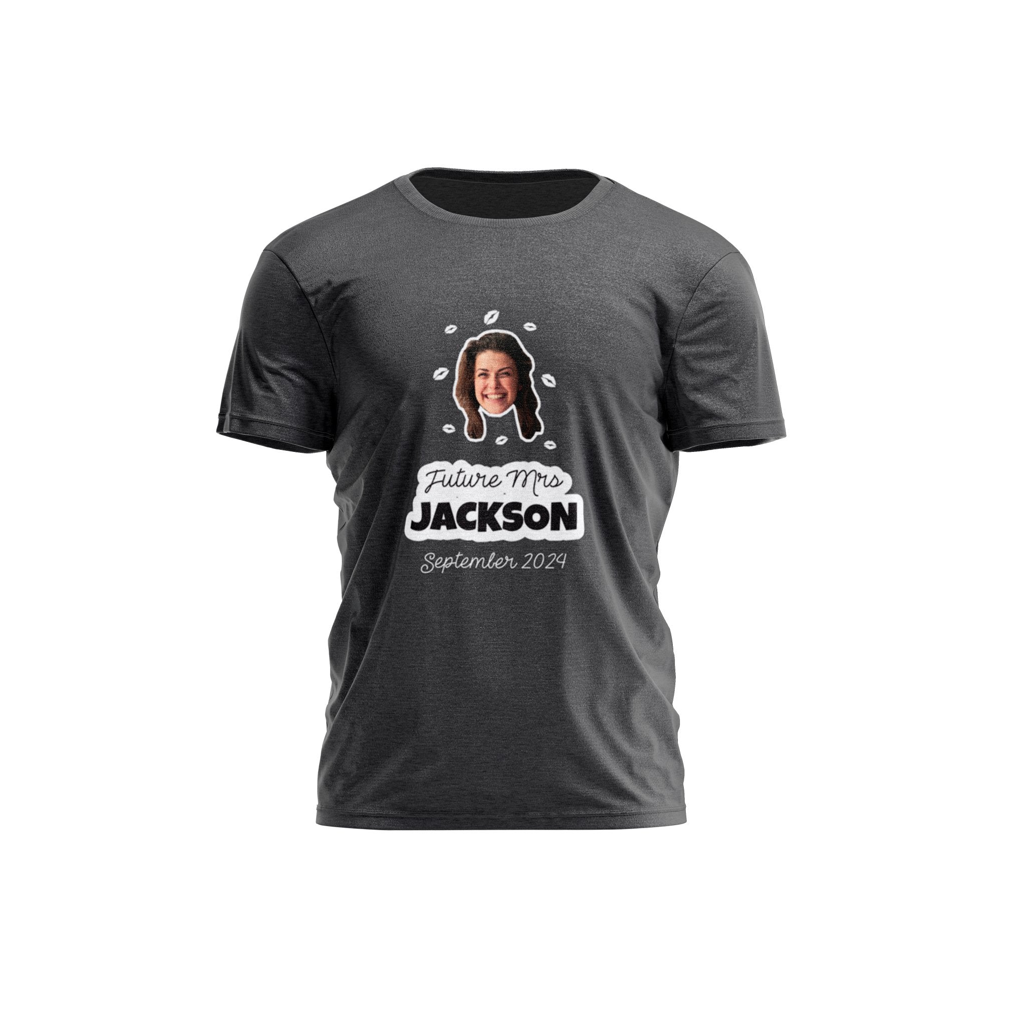 Future Mrs Face Photo Hen Do T Shirt