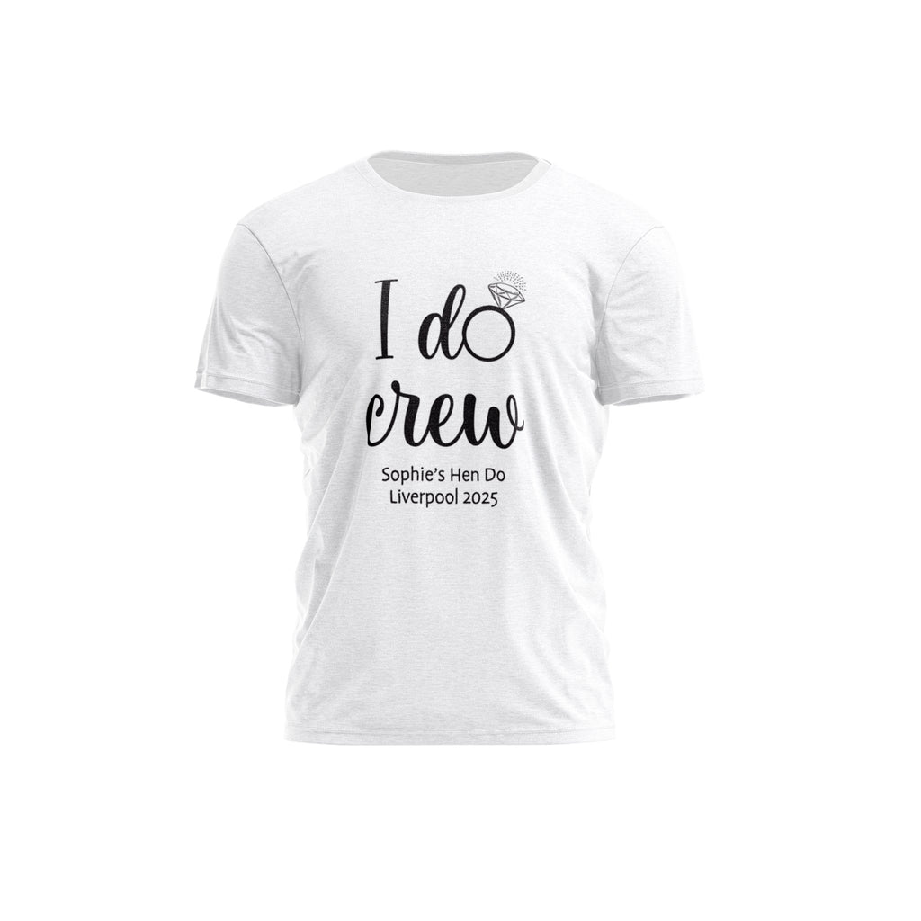 I do crew Hen Do T-Shirt - YouPersonalise