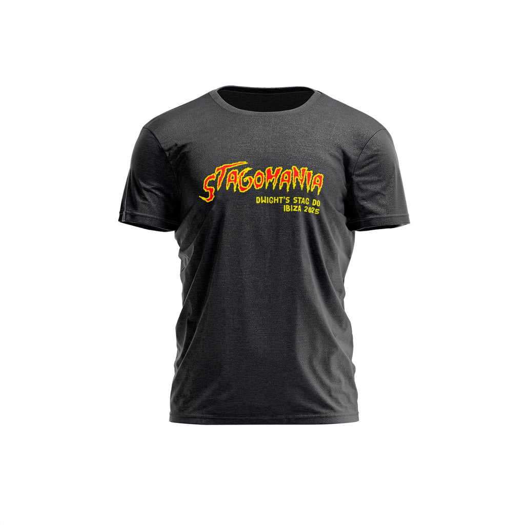 Stagomania Stag Do T-Shirt - YouPersonalise