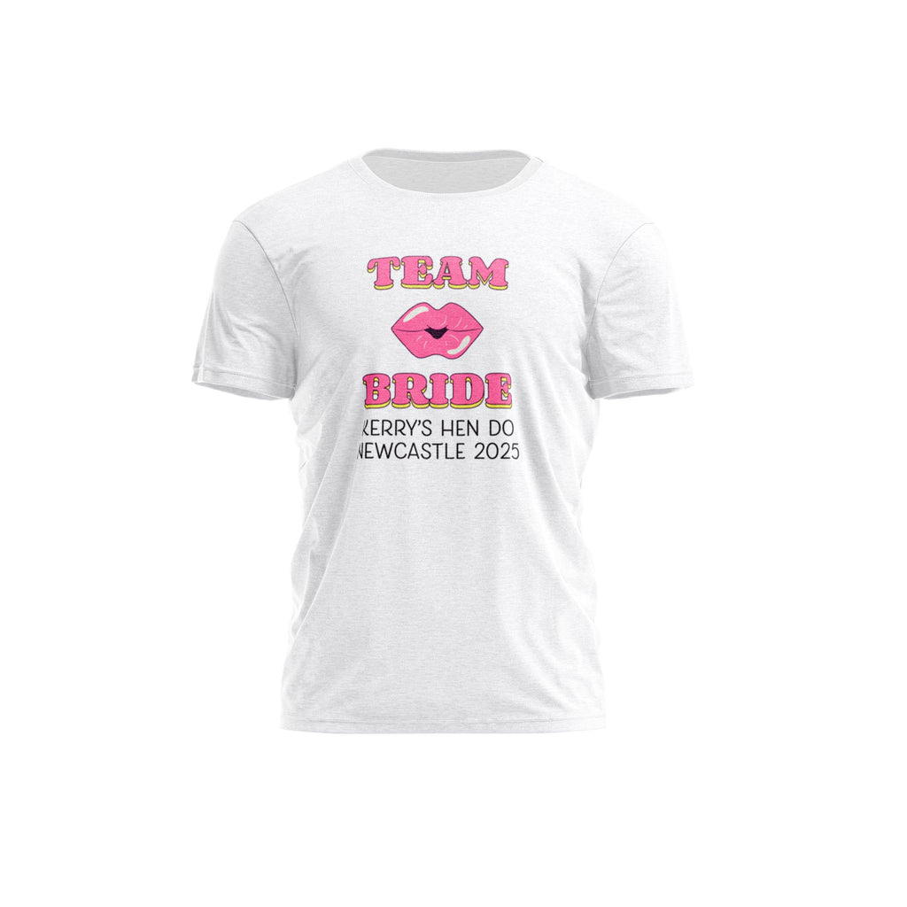 Team Bride Hen Do T-Shirt - YouPersonalise
