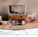 80th Birthday Engraved Whiskey Glass Design 6 - YouPersonalise