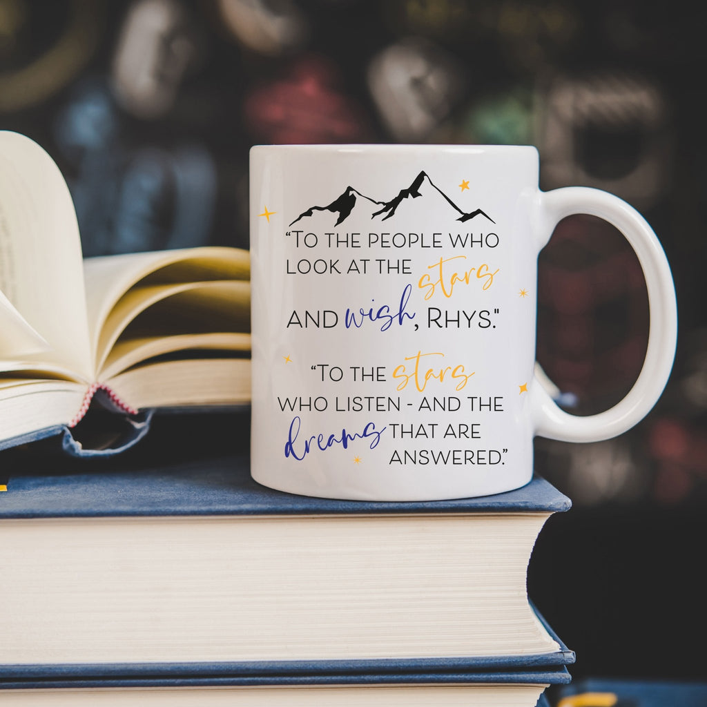 A Court of Thorns and Roses Quote 11oz White Ceramic Mug Book Merch Mug Book Lover ACOTAR Mug - YouPersonalise