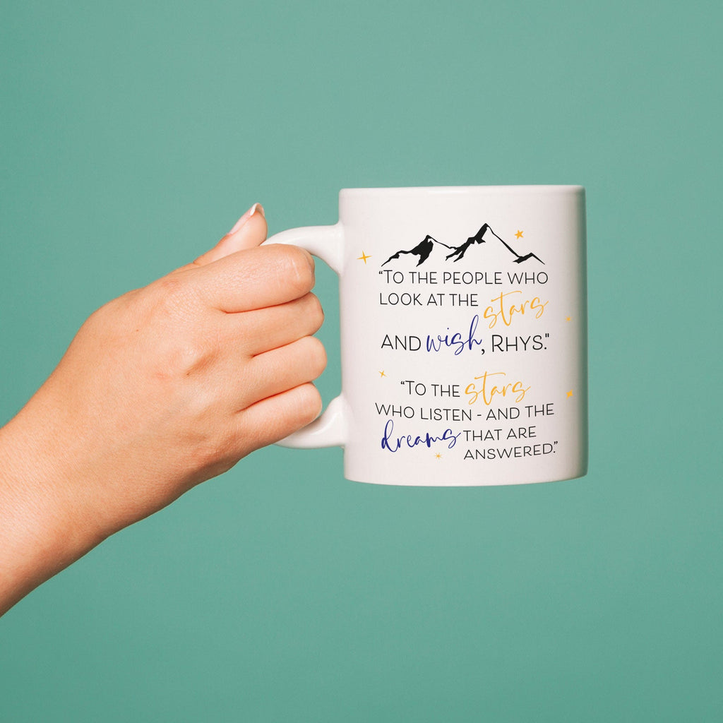 A Court of Thorns and Roses Quote 11oz White Ceramic Mug Book Merch Mug Book Lover ACOTAR Mug - YouPersonalise