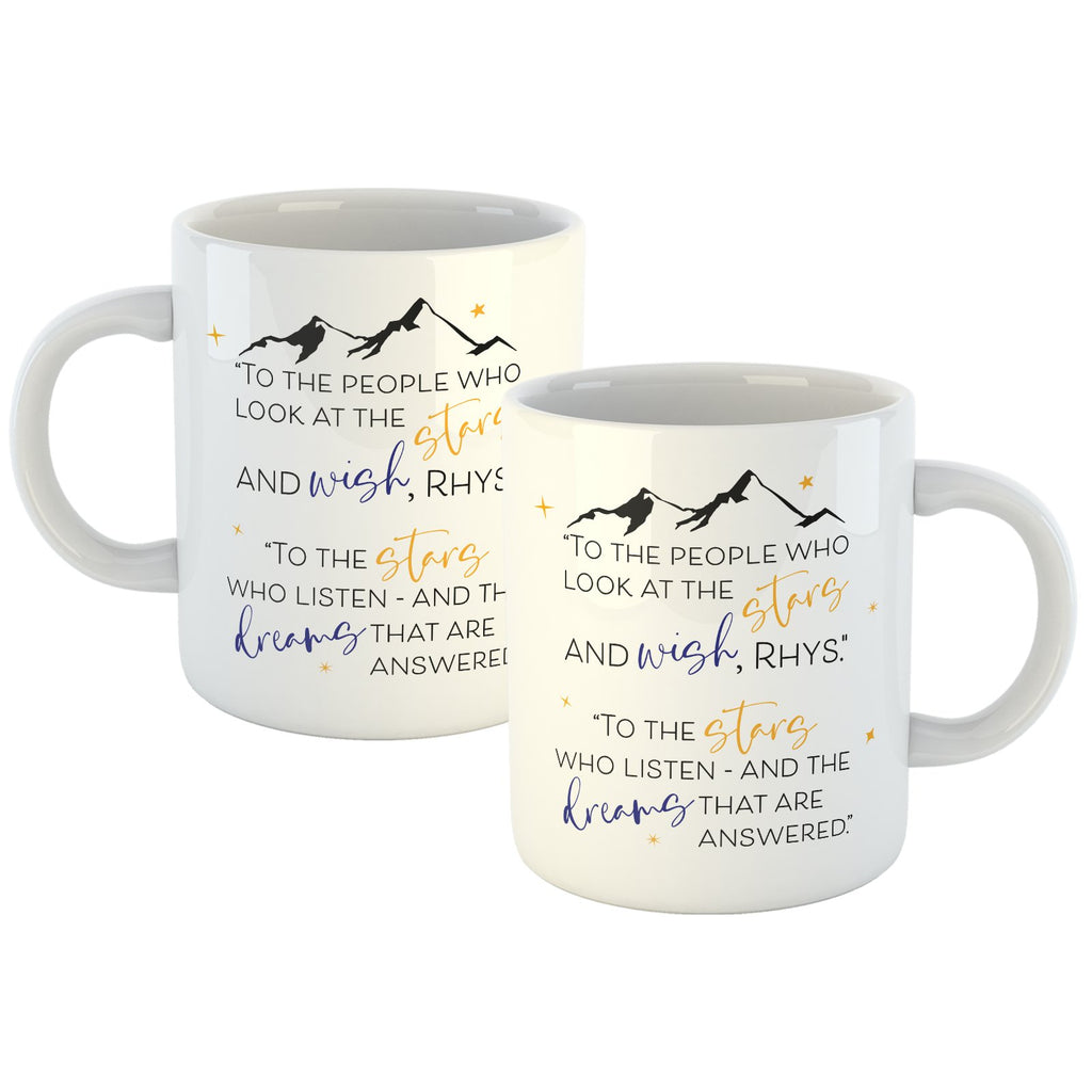 A Court of Thorns and Roses Quote 11oz White Ceramic Mug Book Merch Mug Book Lover ACOTAR Mug - YouPersonalise