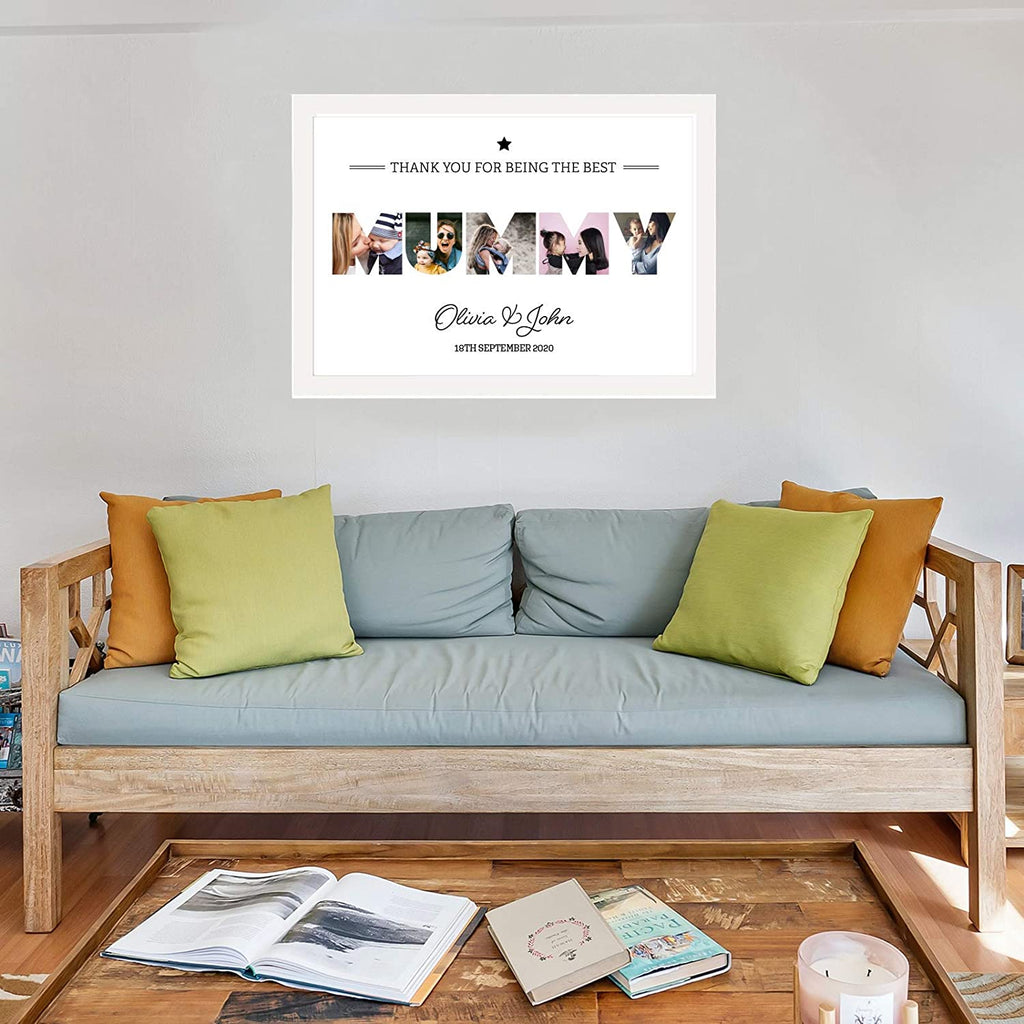 A3 Personalised MUMMY Photo Frame - YouPersonalise