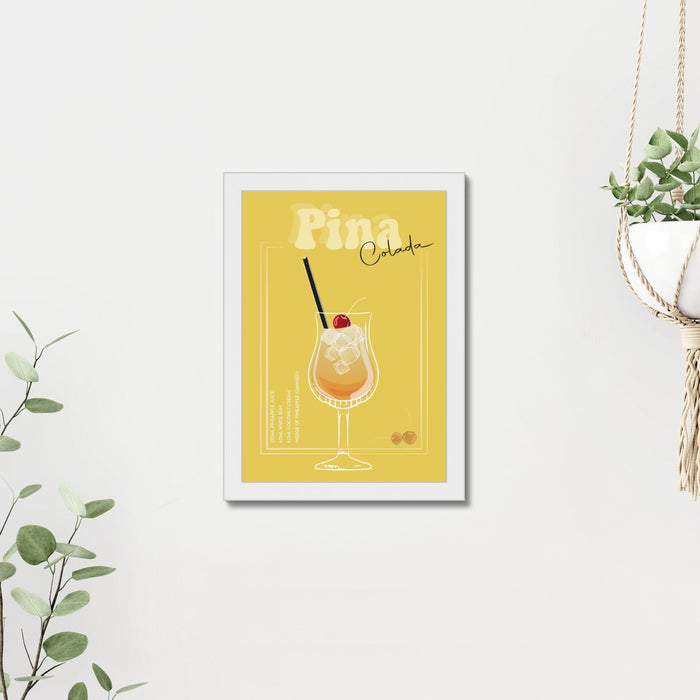 Cocktail Print with Frame