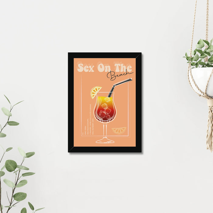 Cocktail Print with Frame
