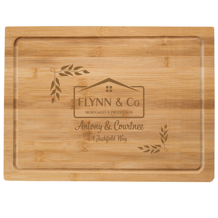 Flynn & Co Personalised Engraved Chopping Board - YouPersonalise
