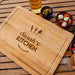 Kitchen Open 24 Hours Personalised Engraved Chopping Board - YouPersonalise