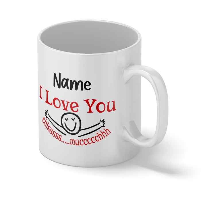 Love You This Much Personalised Mug - YouPersonalise