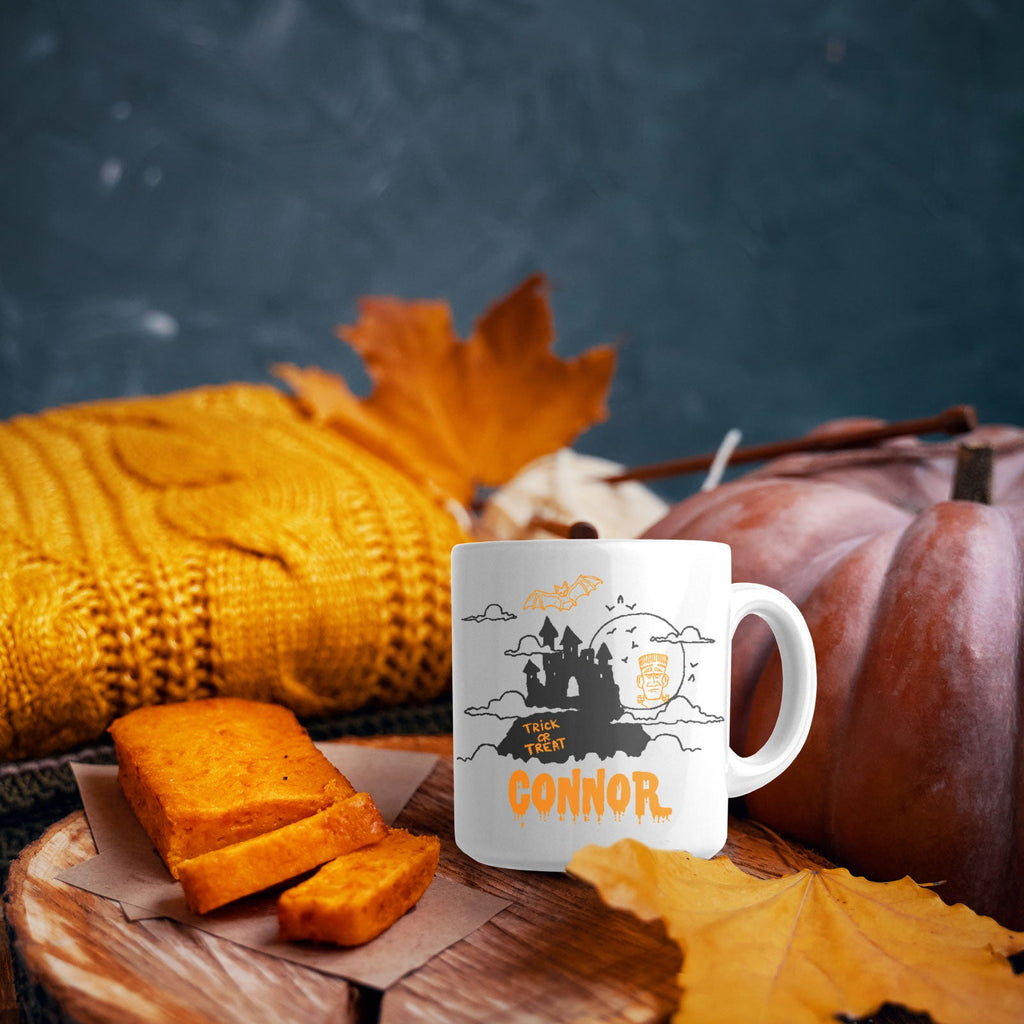 Personalised Halloween Mug, Spooky Mug, Witches Mug, Coffee Cup, Autumn Mug - YouPersonalise