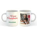 Personalised Merry Christmas Mug with 1 Photo and Name (11oz) Upload Your Own Photograph with A Name for a Loved One - YouPersonalise