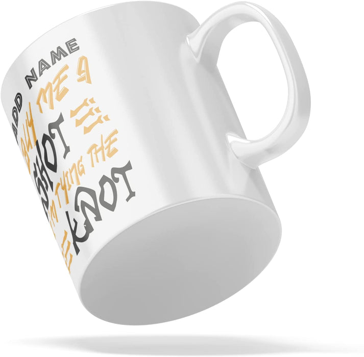 Personalised Mug Buy Me A Shot, I'm Tying The Knot - Add Your Special One's Name (11oz) - Custom Gift for Birthdays, Christmas, Special Occasions - YouPersonalise