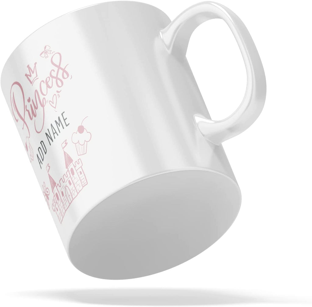 Personalised Mug Princess - Add Your Special One's Name (11oz) - Custom Gift for Birthdays, Christmas, Special Occasions, Secret Santa - YouPersonalise