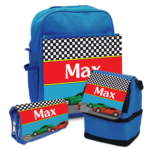 PERSONALISED SCHOOL BUNDLE KIT - Pencil Case, School Bag and Lunch Box Bag - YouPersonalise