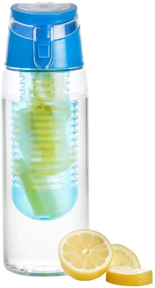 Personalised Water Bottle 700ml With Removable Fruit Infuser Water Bottle Add ANY Name Perfect For Gym, Kids, School Any Occassion - YouPersonalise