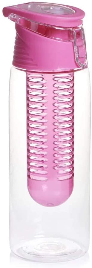 Personalised Water Bottle 700ml With Removable Fruit Infuser Water Bottle Add ANY Name Perfect For Gym, Kids, School Any Occassion - YouPersonalise