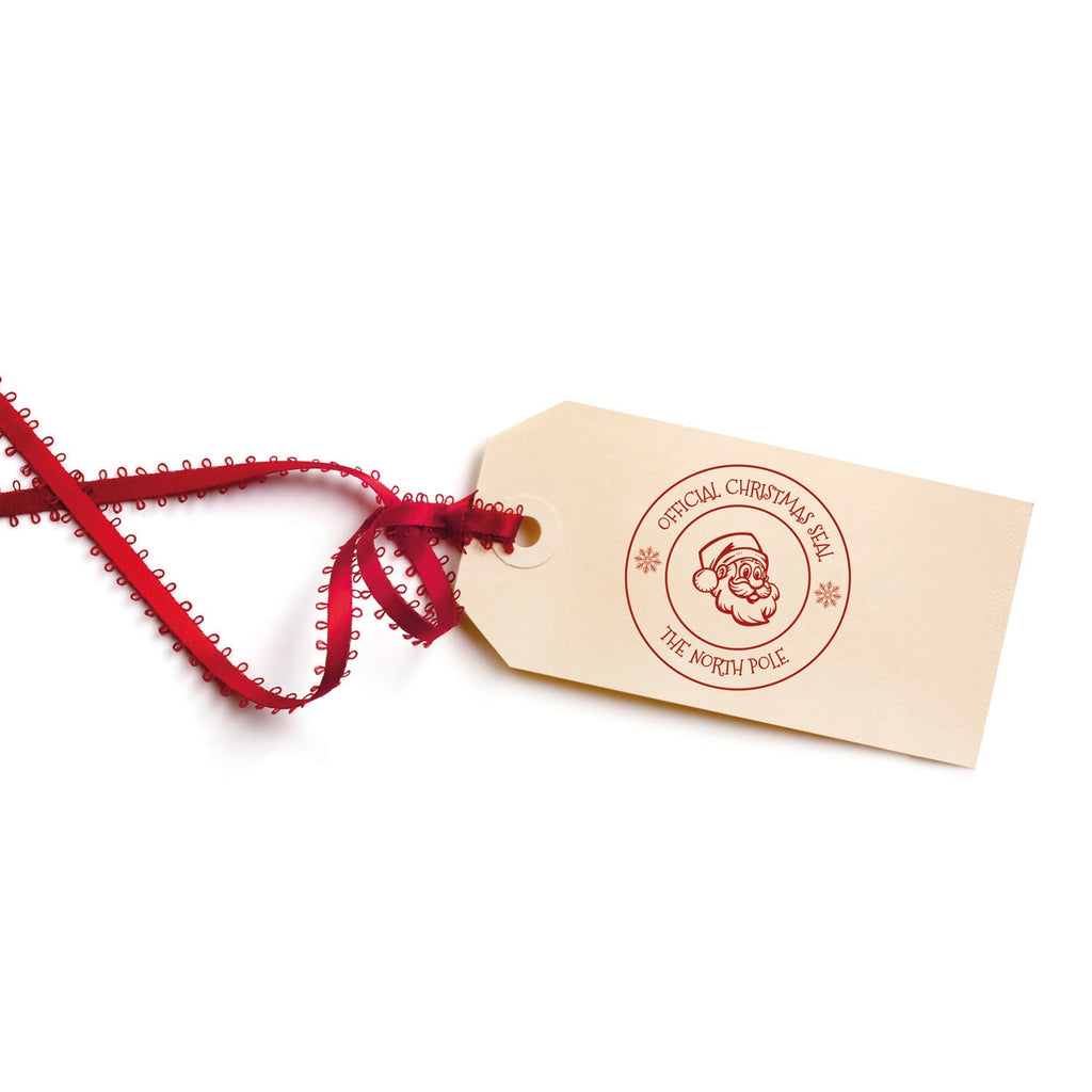 Traxx 9130 Santa's Official Christmas Seal from The North Pole Self Inking Rubber Stamp - YouPersonalise