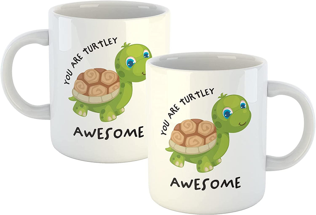 You are Turtley Awesome Mug Cup, Gift Present Valentines Christmas Novelty - YouPersonalise